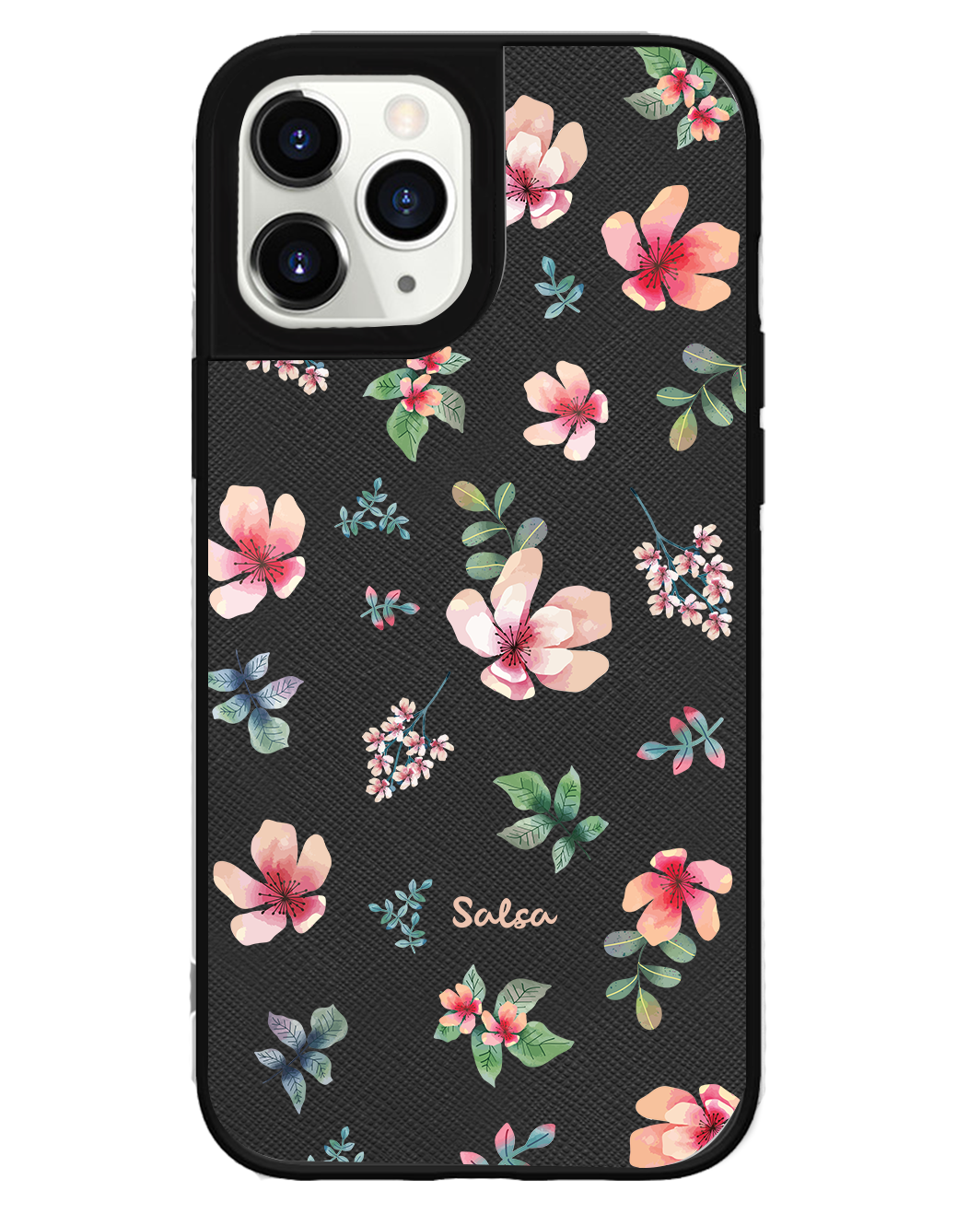 iPhone Leather Grip Case - Botanical Garden 5.0