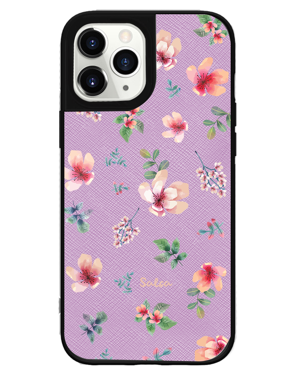 iPhone Leather Grip Case - Botanical Garden 5.0