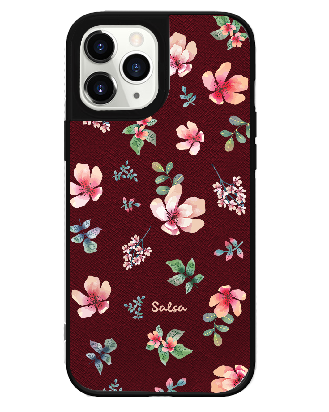 iPhone Leather Grip Case - Botanical Garden 5.0