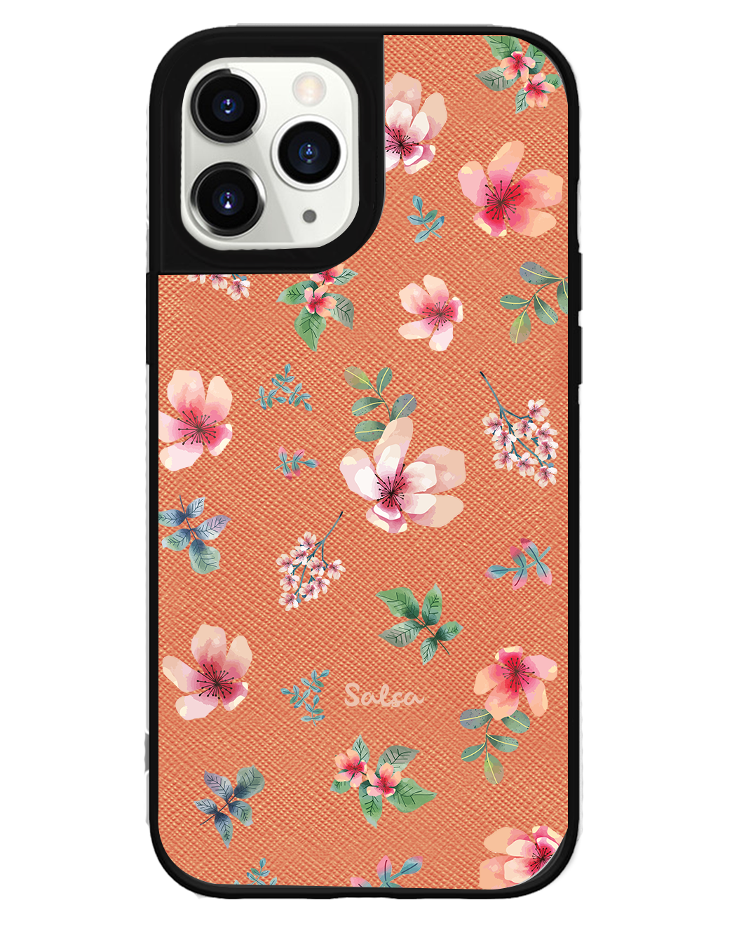 iPhone Leather Grip Case - Botanical Garden 5.0