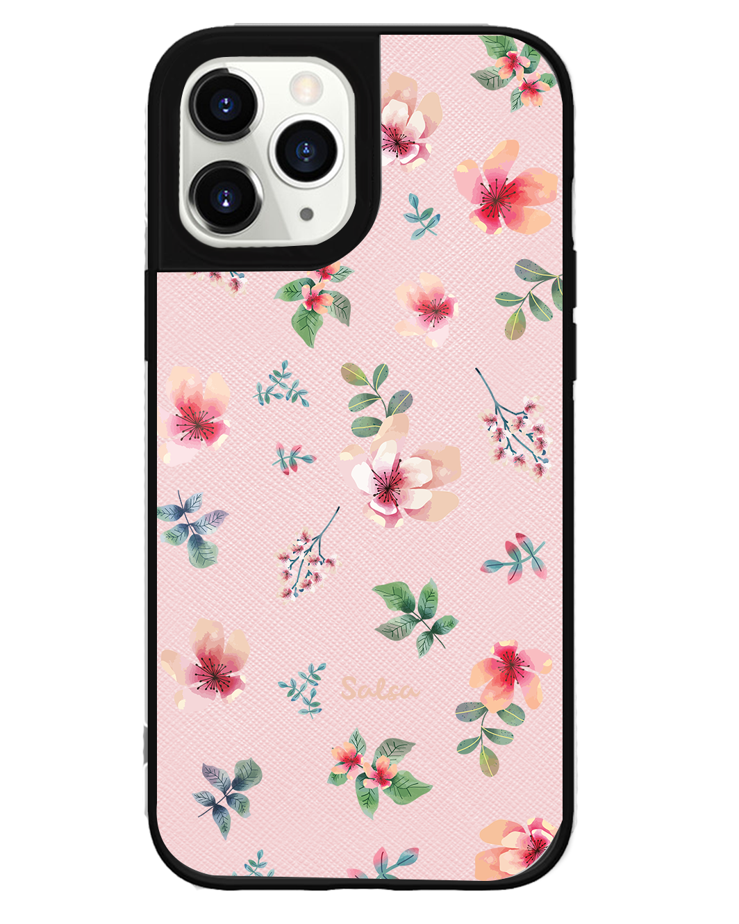 iPhone Leather Grip Case - Botanical Garden 5.0