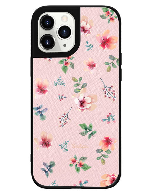 iPhone Leather Grip Case - Botanical Garden 5.0