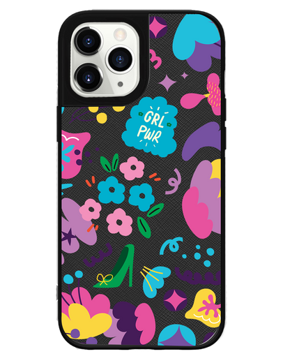 iPhone Leather Grip - Girl Power