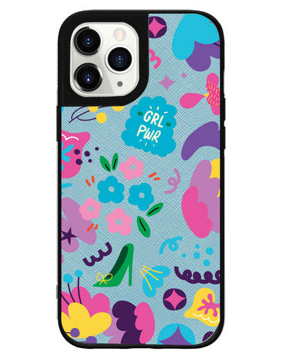 iPhone Leather Grip - Girl Power