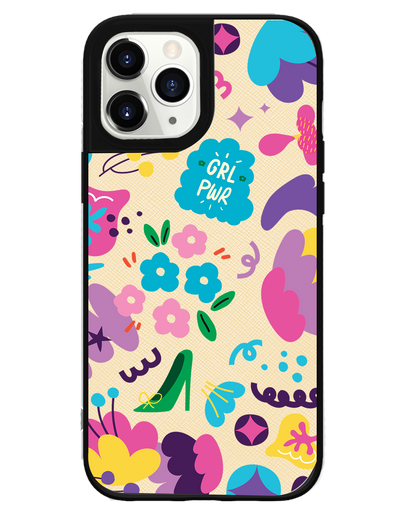 iPhone Leather Grip - Girl Power