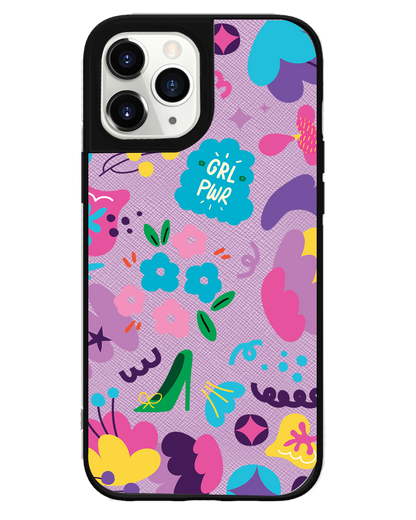 iPhone Leather Grip - Girl Power