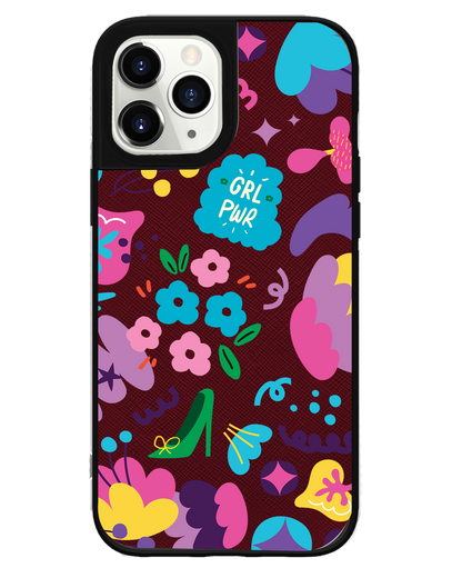 iPhone Leather Grip - Girl Power
