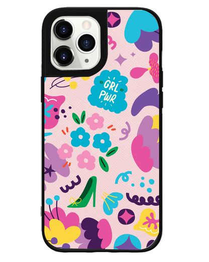 iPhone Leather Grip - Girl Power
