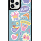 iPhone Leather Grip Case - Girl Power Sticker Pack