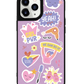 iPhone Leather Grip Case - Girl Power Sticker Pack