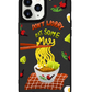 iPhone Leather Grip Case - Go Eat Some Mie