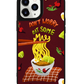 iPhone Leather Grip Case - Go Eat Some Mie