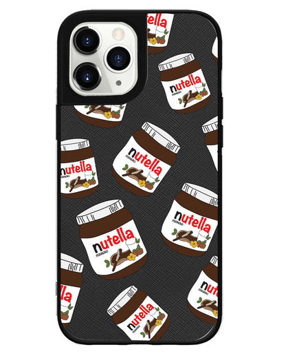 iPhone Leather Grip - Hazelnut Spread