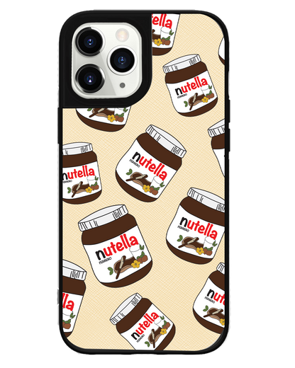 iPhone Leather Grip - Hazelnut Spread