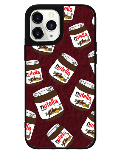iPhone Leather Grip - Hazelnut Spread