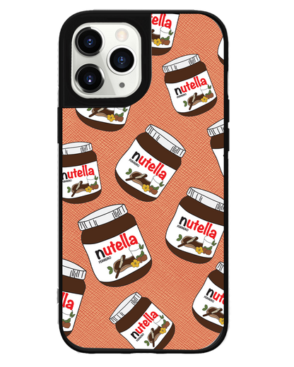 iPhone Leather Grip - Hazelnut Spread