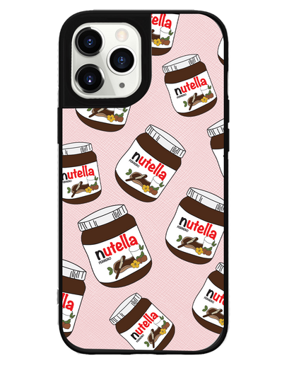 iPhone Leather Grip - Hazelnut Spread