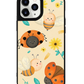 iPhone Leather Grip Case - Ladybug & Bee