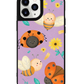 iPhone Leather Grip Case - Ladybug & Bee