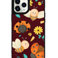 iPhone Leather Grip Case - Ladybug & Bee