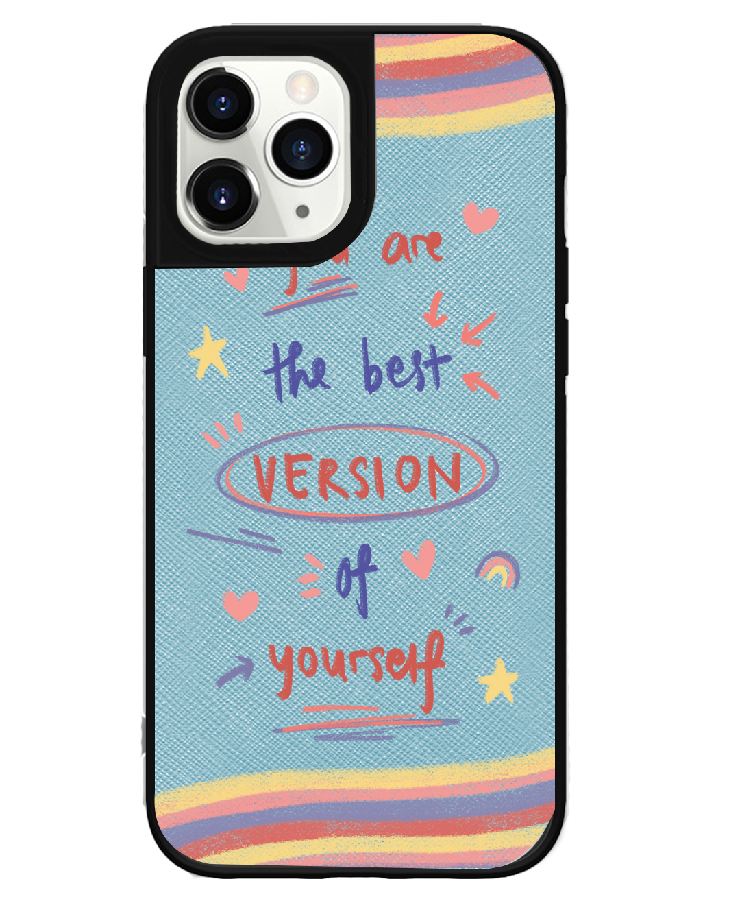 iPhone Leather Grip Case - Love Yourself