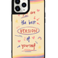 iPhone Leather Grip Case - Love Yourself