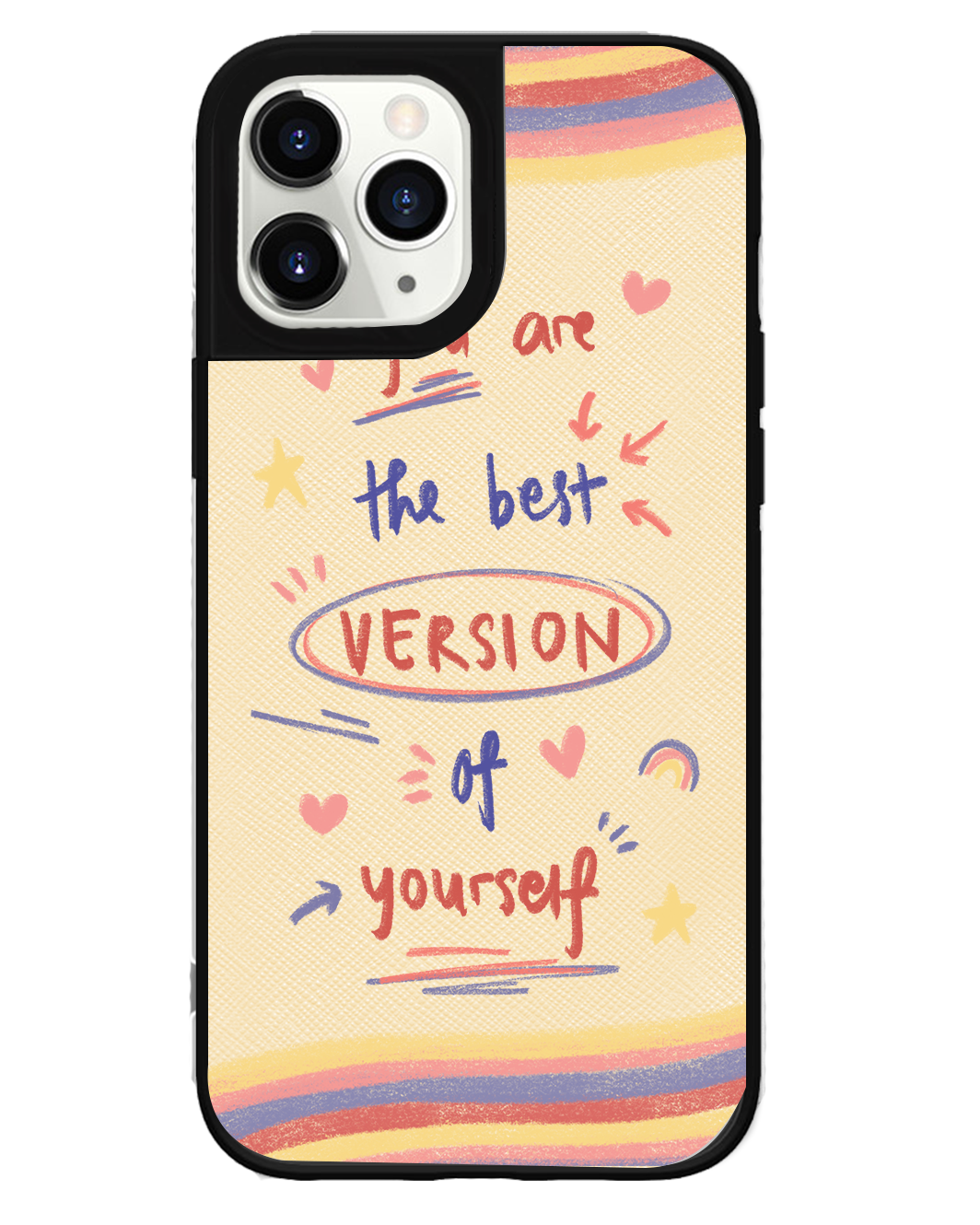 iPhone Leather Grip Case - Love Yourself