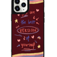 iPhone Leather Grip Case - Love Yourself