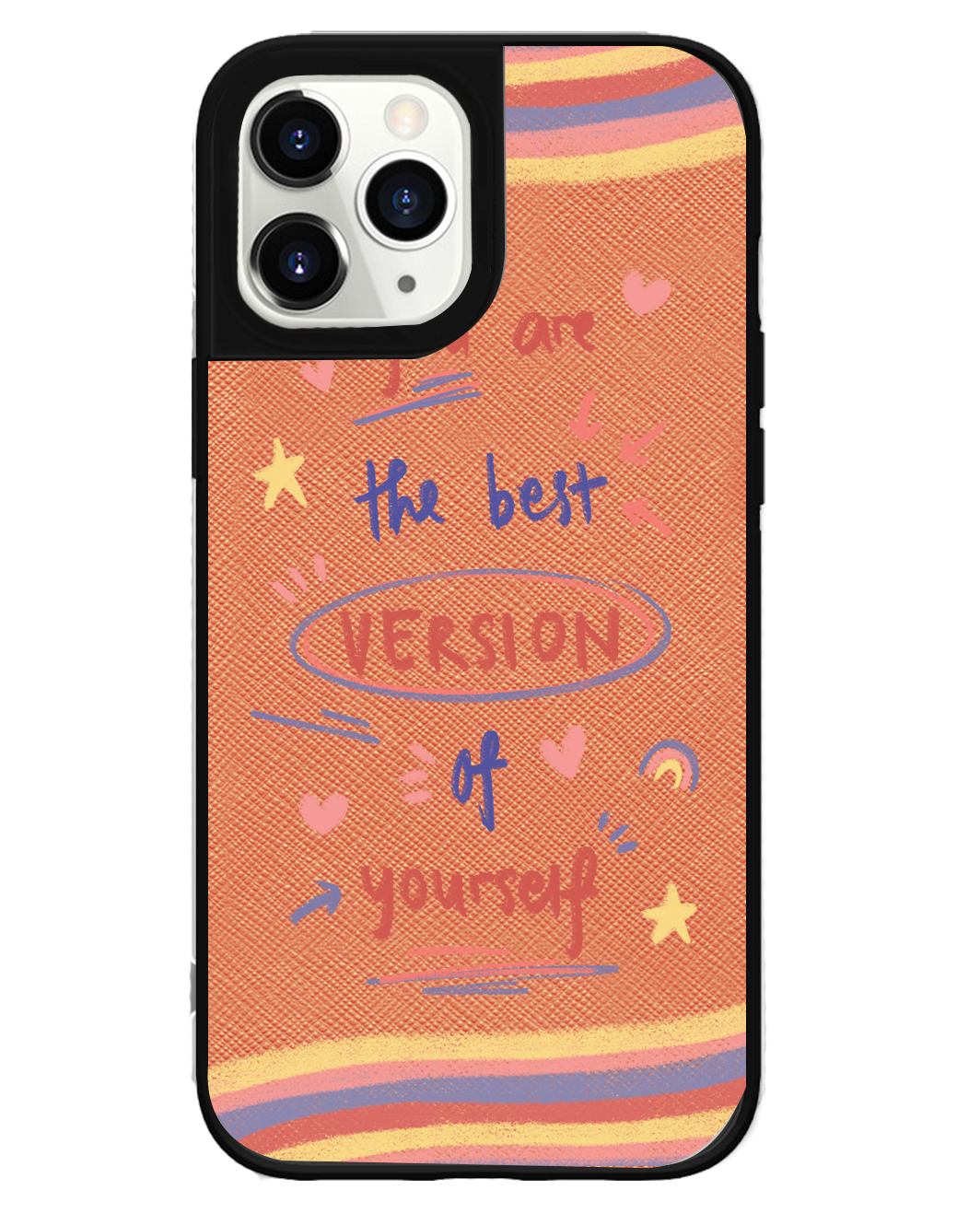 iPhone Leather Grip Case - Love Yourself