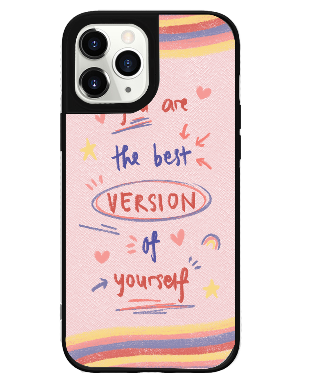 iPhone Leather Grip Case - Love Yourself