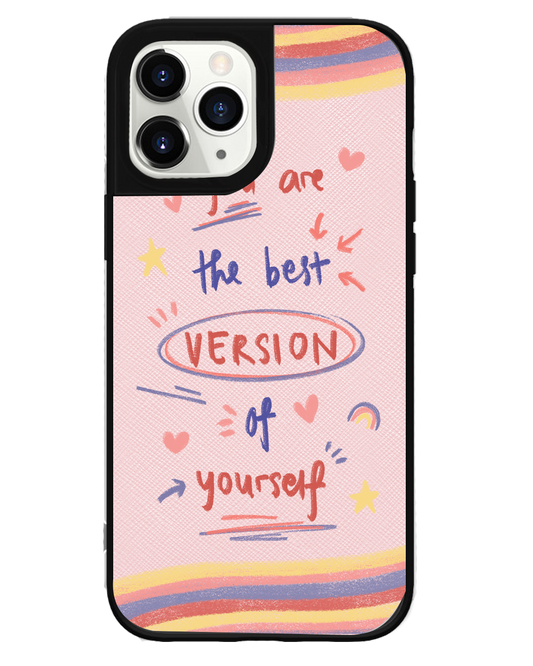 iPhone Leather Grip Case - Love Yourself