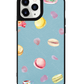 iPhone Leather Grip Case - Macarons