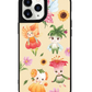 iPhone Leather Grip Case - Magical Garden