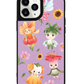 iPhone Leather Grip Case - Magical Garden