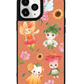 iPhone Leather Grip Case - Magical Garden