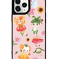 iPhone Leather Grip Case - Magical Garden