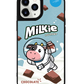 iPhone Leather Grip Case - Milkie