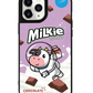 iPhone Leather Grip Case - Milkie