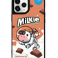 iPhone Leather Grip Case - Milkie