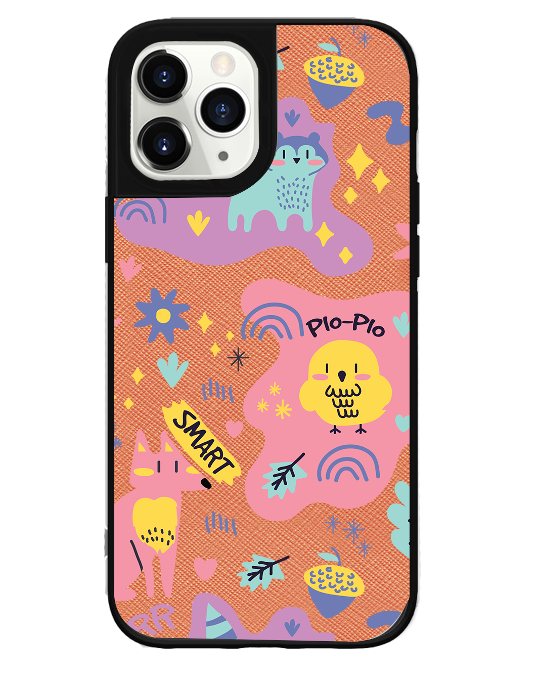 iPhone Leather Grip Case - Pio n Friends