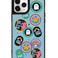 iPhone Leather Grip Case - Monster Sticker Pack