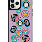 iPhone Leather Grip Case - Monster Sticker Pack