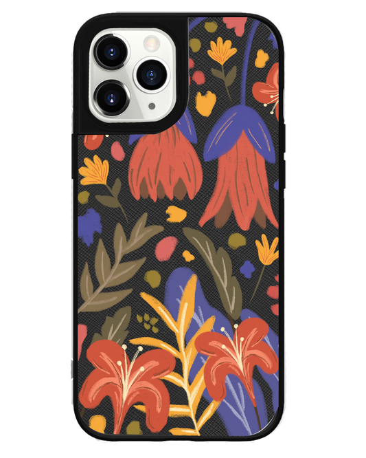 iPhone Leather Grip Case - Nature Lovers