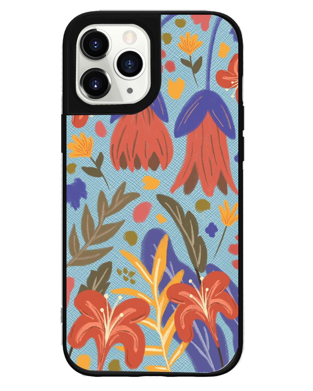 iPhone Leather Grip Case - Nature Lovers