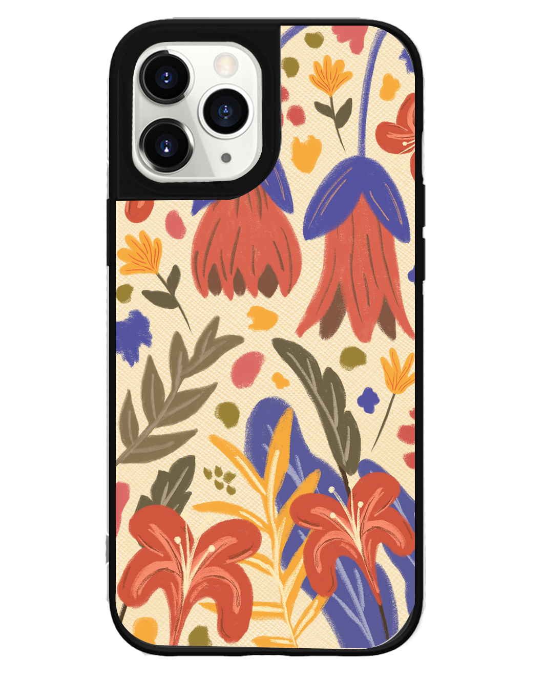 iPhone Leather Grip Case - Nature Lovers