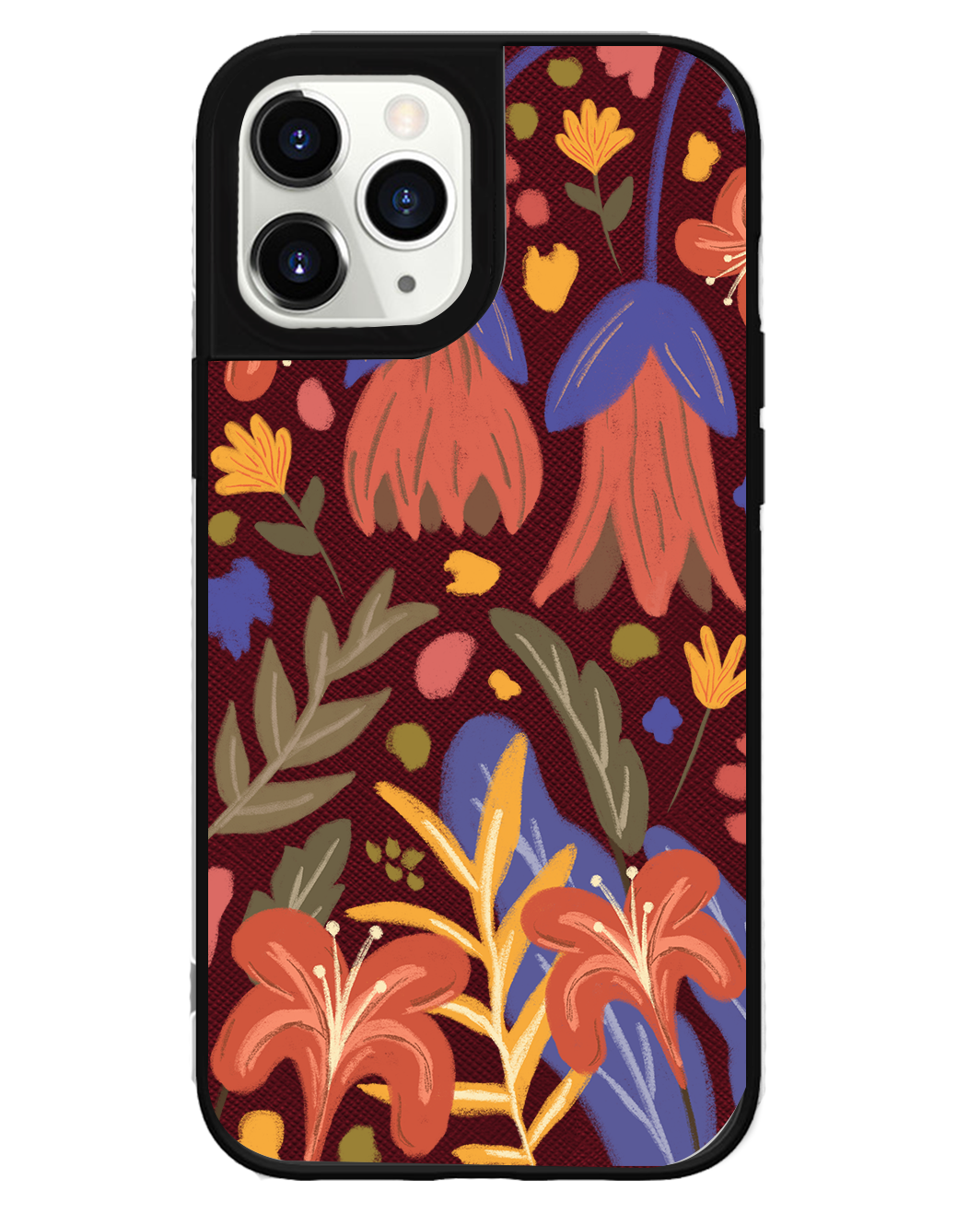 iPhone Leather Grip Case - Nature Lovers