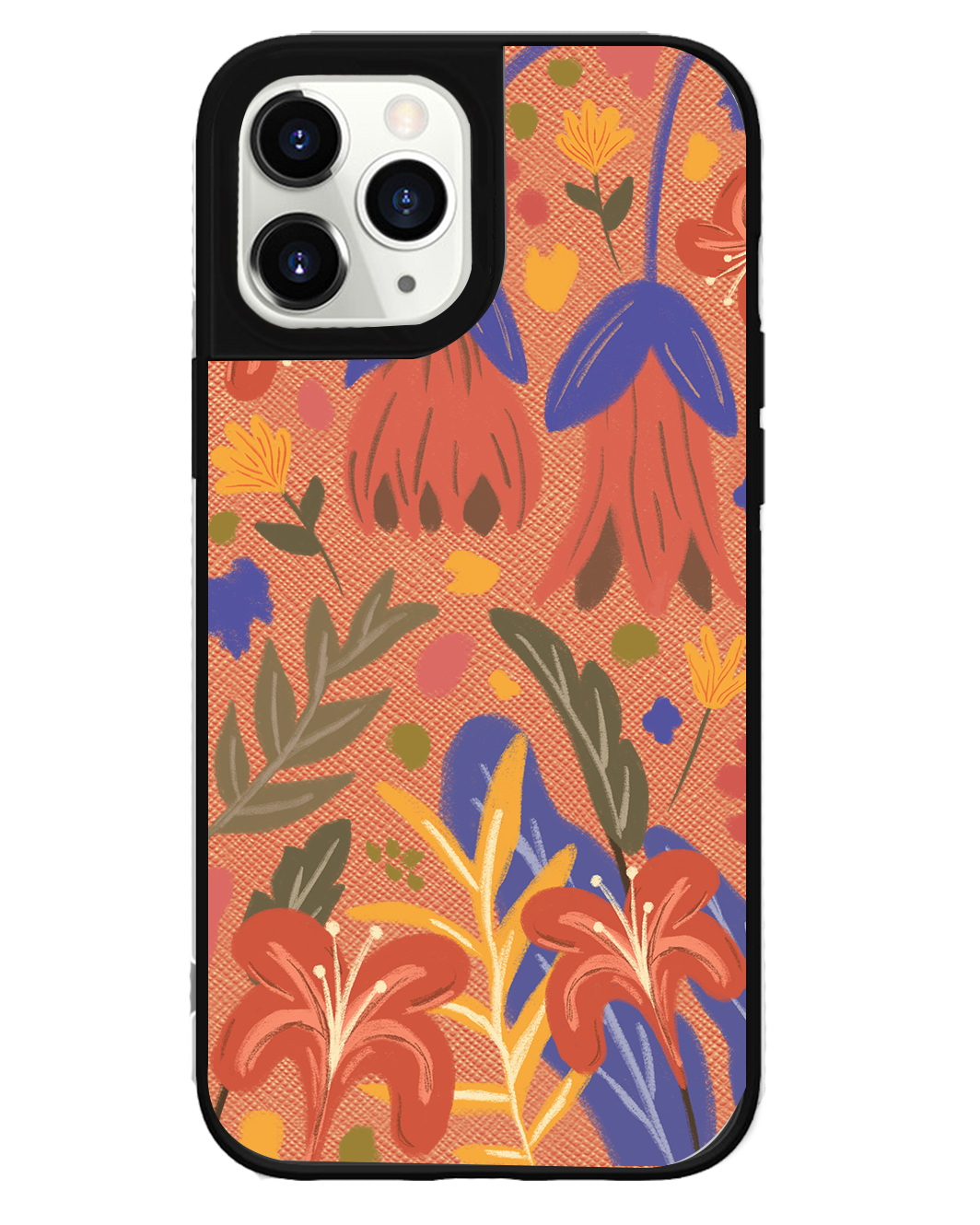 iPhone Leather Grip Case - Nature Lovers