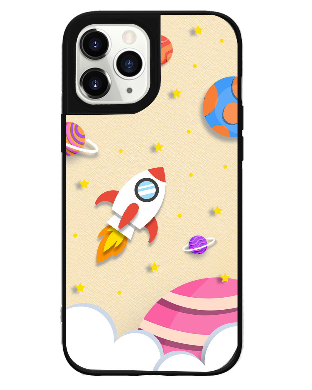 iPhone Leather Grip Case - Neverland