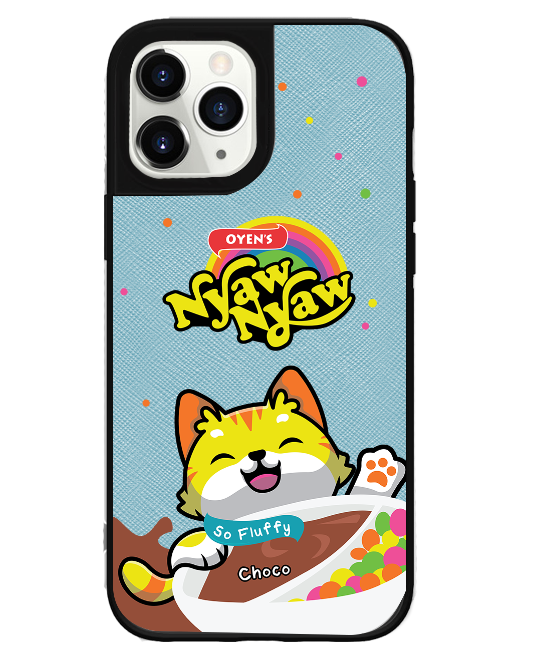 iPhone Leather Grip Case - Nyaw Nyaw