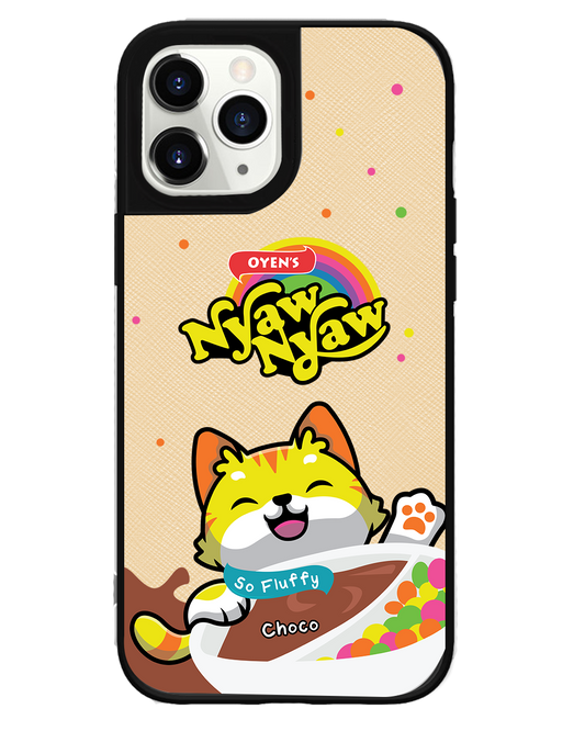 iPhone Leather Grip Case - Nyaw Nyaw